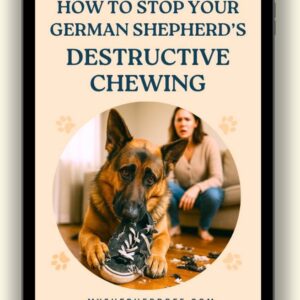 How to Stop Your German Shepherd's Destructive Chewing