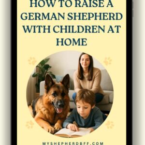 How to Raise a German Shepherd with Children at Home