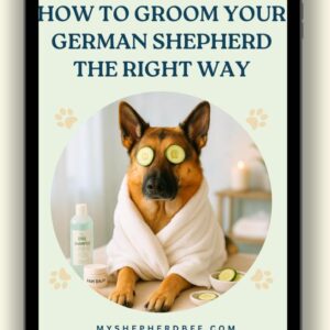 How to Groom Your German Shepherd the Right Way