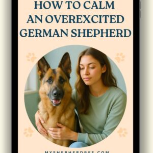 How to Calm an Overexcited German Shepherd