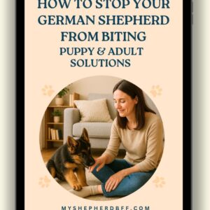 How to Stop Your German Shepherd From Biting: Puppy & Adult Solutions