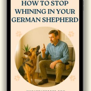How to Stop Whining in Your German Shepherd