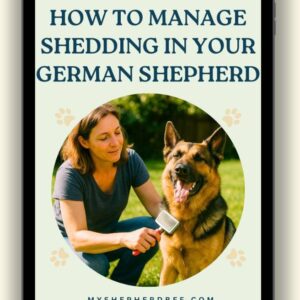 How to Manage Shedding in Your German Shepherd