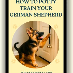 How to Potty Train Your German Shepherd