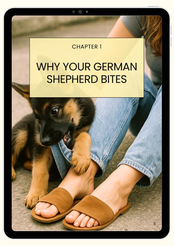 From - How to Stop Your German Shepherd From Biting