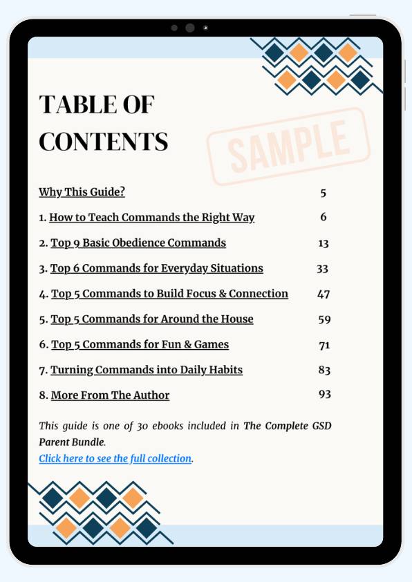 From - 30 Commands to Train Your German Shepherd for Everyday Life