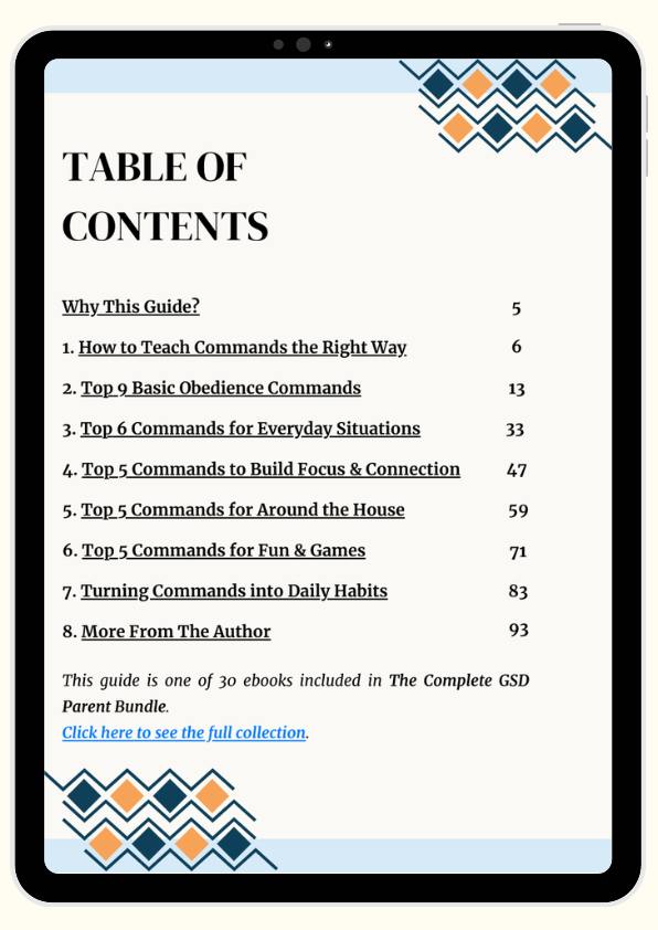 From - 30 Commands to Train Your German Shepherd for Everyday Life