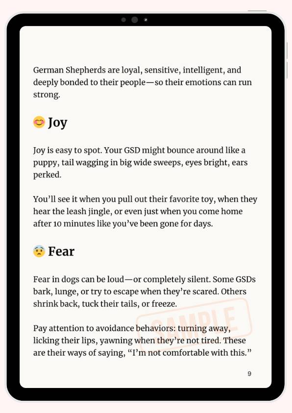 From - What Your German Shepherd Feels But Can’t Say