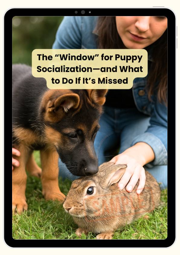 From - How to Socialize Your German Shepherd