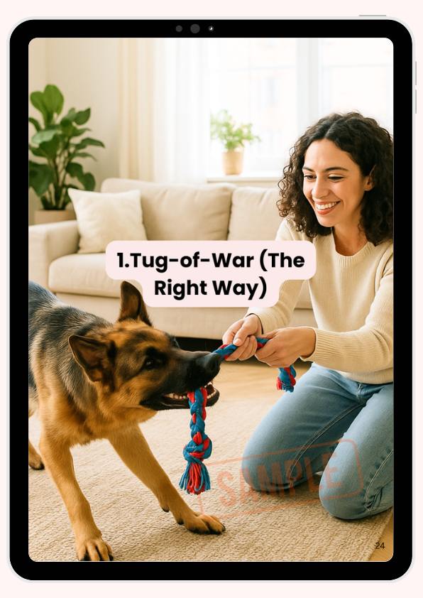 From - How to Exercise Your German Shepherd Indoors