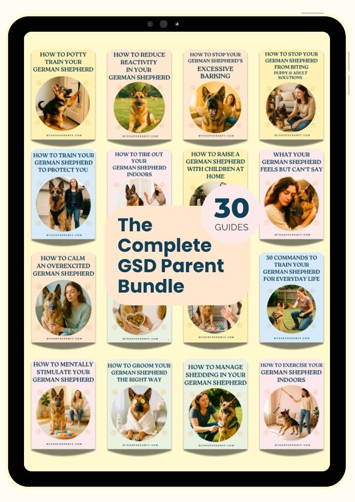 The compete gsd parent bundle, 30 guides-ebooks myshepherdbff