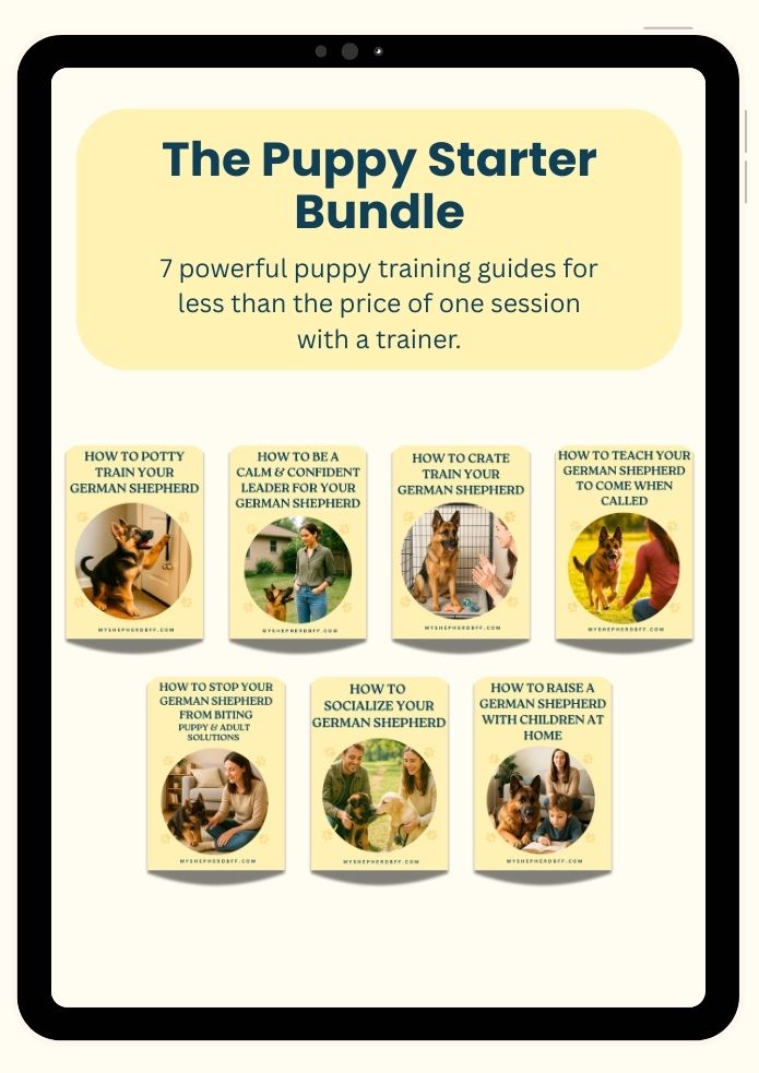 The puppy starter ebook bundle -myshepherdbff