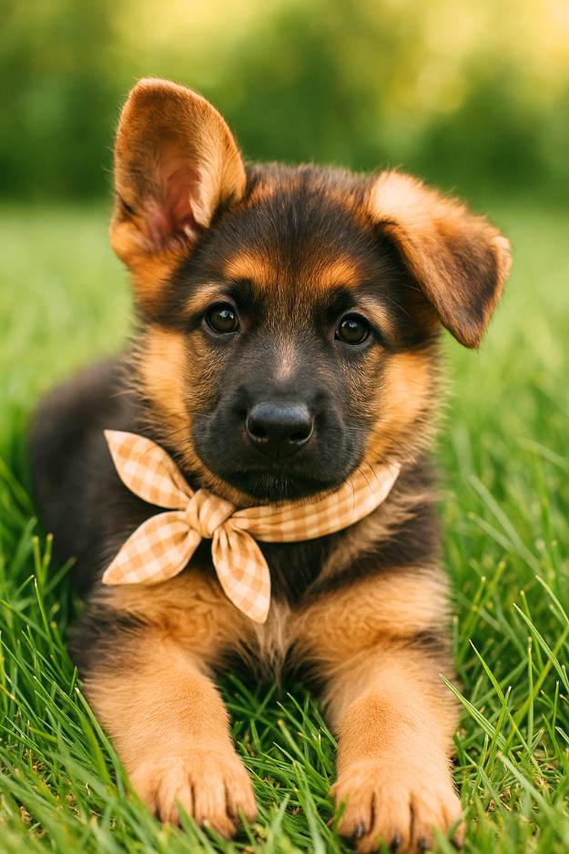 german shepherd puppy