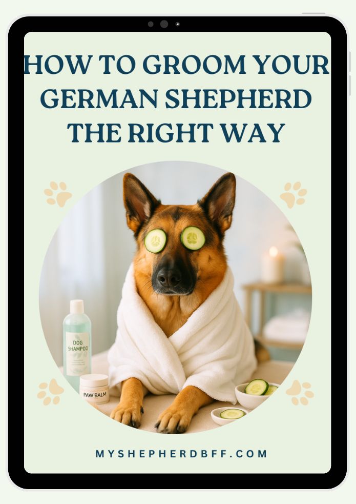 how to groom your gsd - ebook
