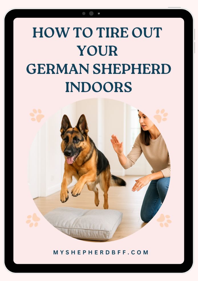 how to tire out your GSD indoors - ebook